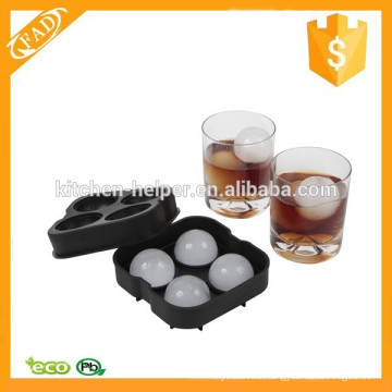 Easy to Clean Professional Silicone Ice Ball Maker Mold